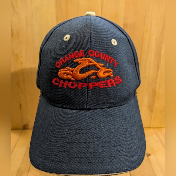 Hunter Blue and Red Men's Hat - Picture 1 of 6